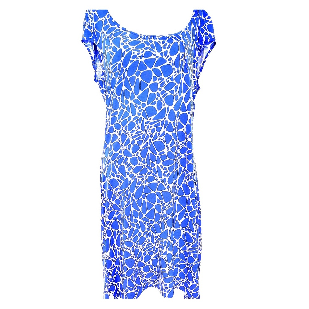 Laundry By Design Blue & White Dress
